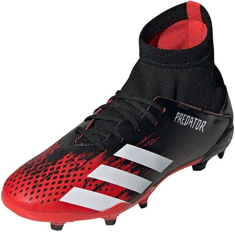 adidas fußballschuhe performance schwarz mit roten streifen|Rote Fußballschuhe .